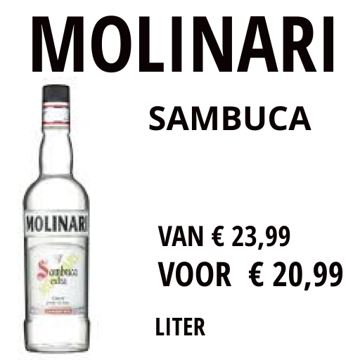 molinari-sambuca-www.likeurtjesrotterdam.nl-Slijterij van Schaagen