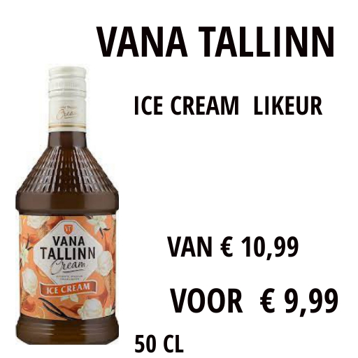 vana tallinn-ice cream-likeur--slijterij van Schaagen-www.likeurtjesrotterdam.nl