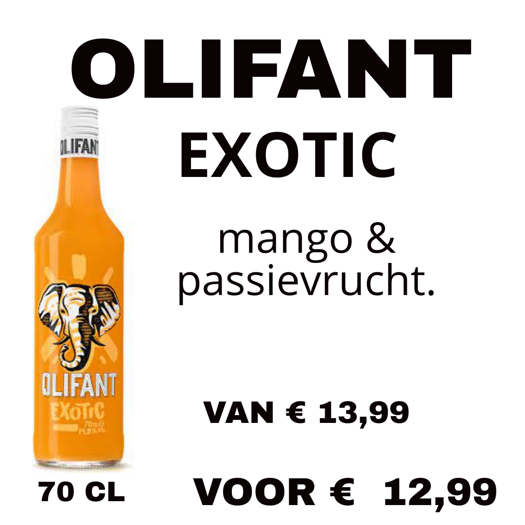 Olifant-exotic-likeur-mango-passievrucht-schaagen-www.likeurtjesrotterdam.nl